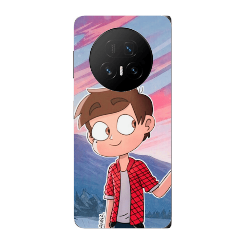 Honor Magic V5 Valentines 1 Transparent Silicone TPU Θήκη